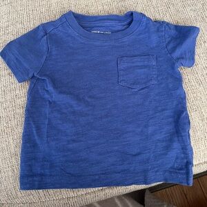 Janie and Jack Classic Blue Short Sleeve Tee